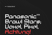 Berlin, a Sans Serif Font by Bogdan Rosu (Thumbnail 15 of 16)