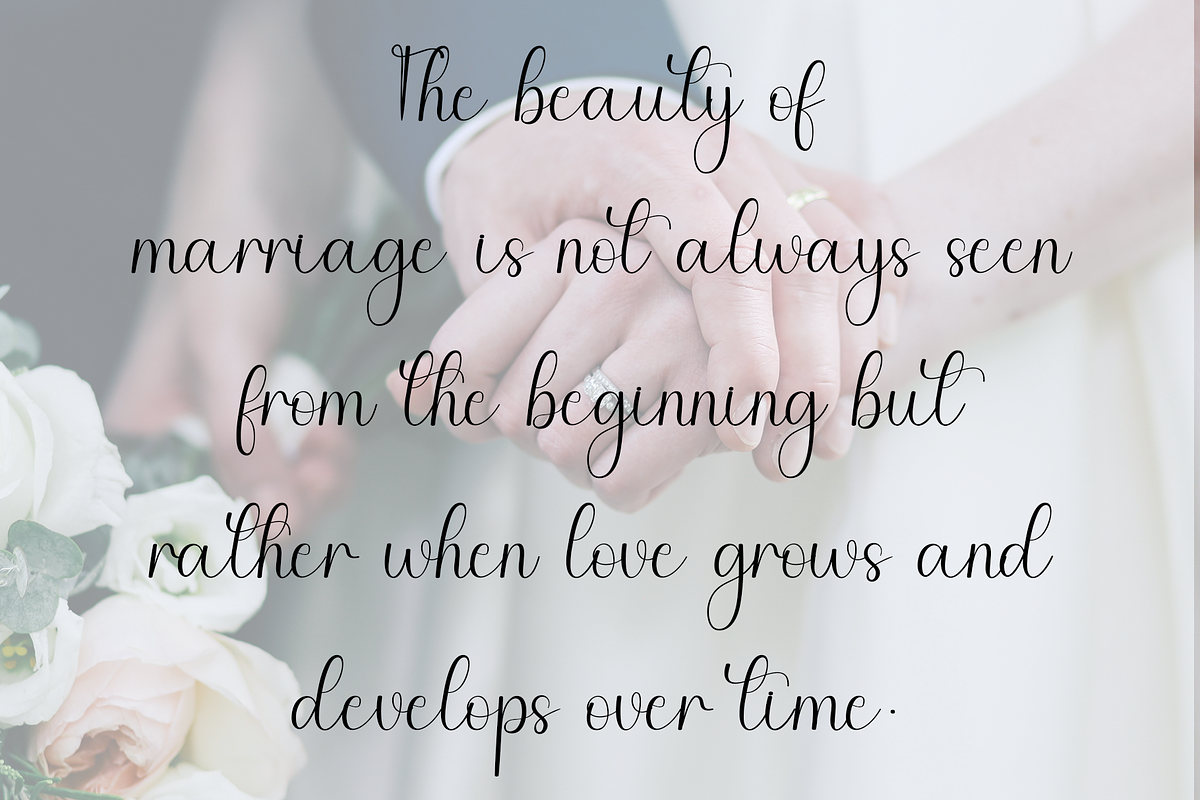 Rustic Wedding, a Handwritten Font by InermediaSTUDIO (Photo 5 of 8)