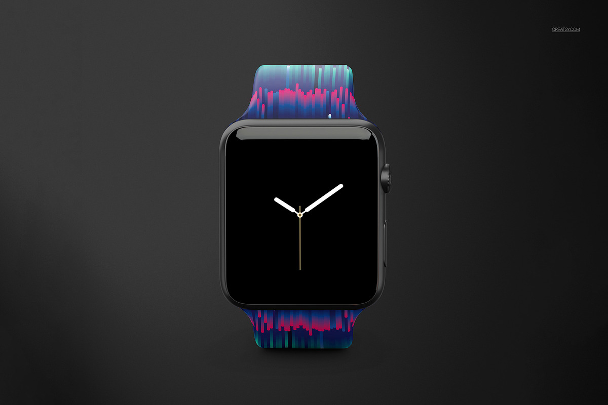 Apple Watch Band Mockup Set, a Wearable Device Mockup by creatsy2 (Photo 8 of 12)