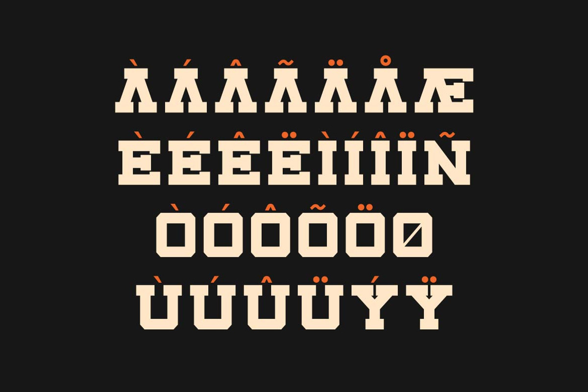 Mooda – Bold Slab Serif Font, a Serif Font by Artiveko (Photo 6 of 7)