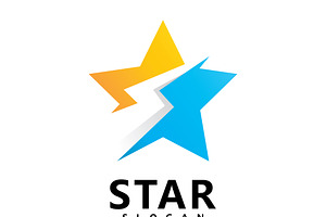 Star logo designs template, a Graphic by T.Vooka