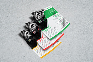 Business Flyer 3 Colour Variation