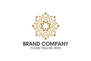 20 Logo Flower Templates Bundle, a Branding & Logo Template by Friendesigns (Thumbnail 3 of 21)
