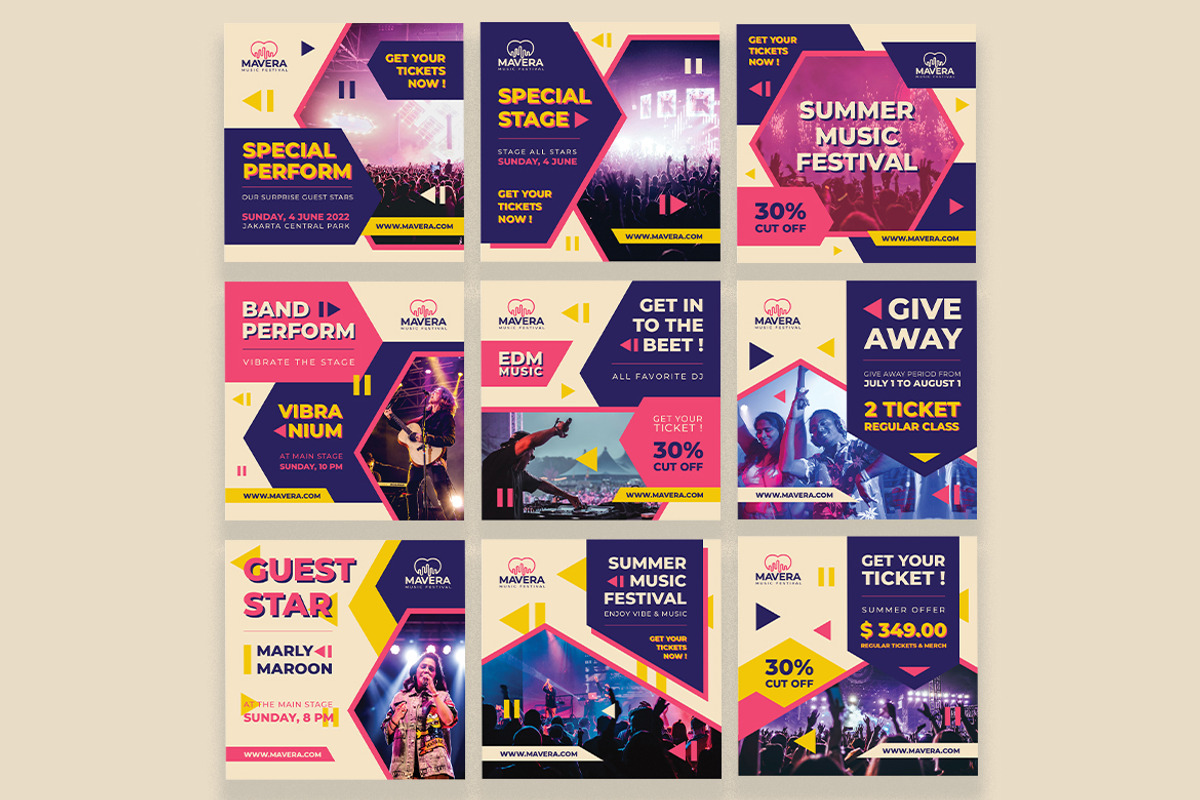 Mavera Music Festival, a Social Media Template by kerismaker (Photo 2 of 3)