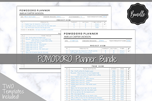 Pomodoro Planner Bundle!