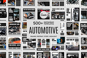 Automotive White Template
