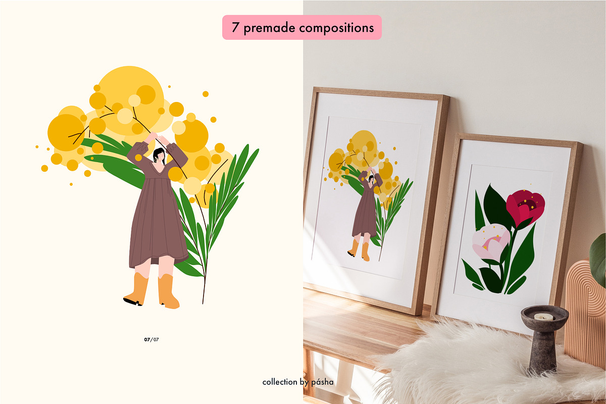 Girls & Flowers: bright summer vibes, a Person Illustration by Pásha (Photo 4 of 8)