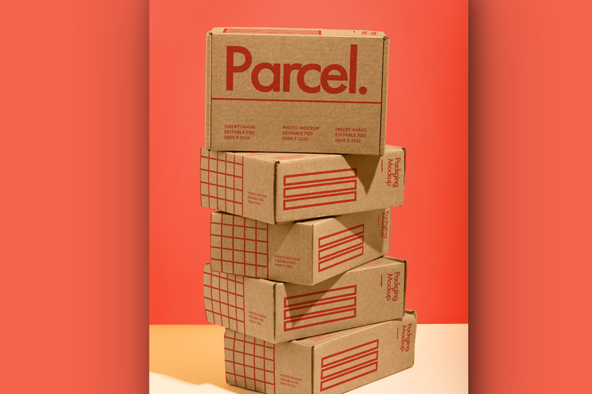 Parcels, a Product Mockup by wavebreak (Photo 2 of 5)