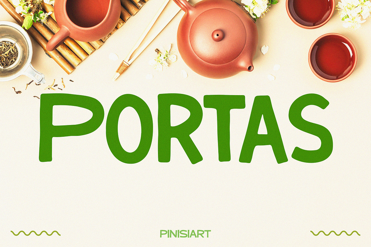 Portas, a Font by Pinisi ART (Photo 1 of 10)