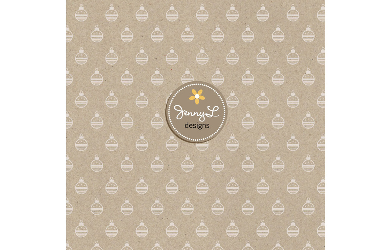 Cardboard Christmas Digital Paper, a Pattern Graphic by JennyL Designs (Photo 3 of 4)