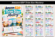 Amazon KDP Trim Size Mastery, a Stationery Template by Designmela01 (Thumbnail 1 of 5)