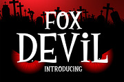 Fox Devil Font, a Handwritten Font by Fox7 By Rattana (Thumbnail 1 of 8)