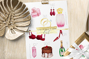 Love, Love, Love - Watercolor Set, an Illustration by Jeanina Vlad (Thumbnail 3 of 9)