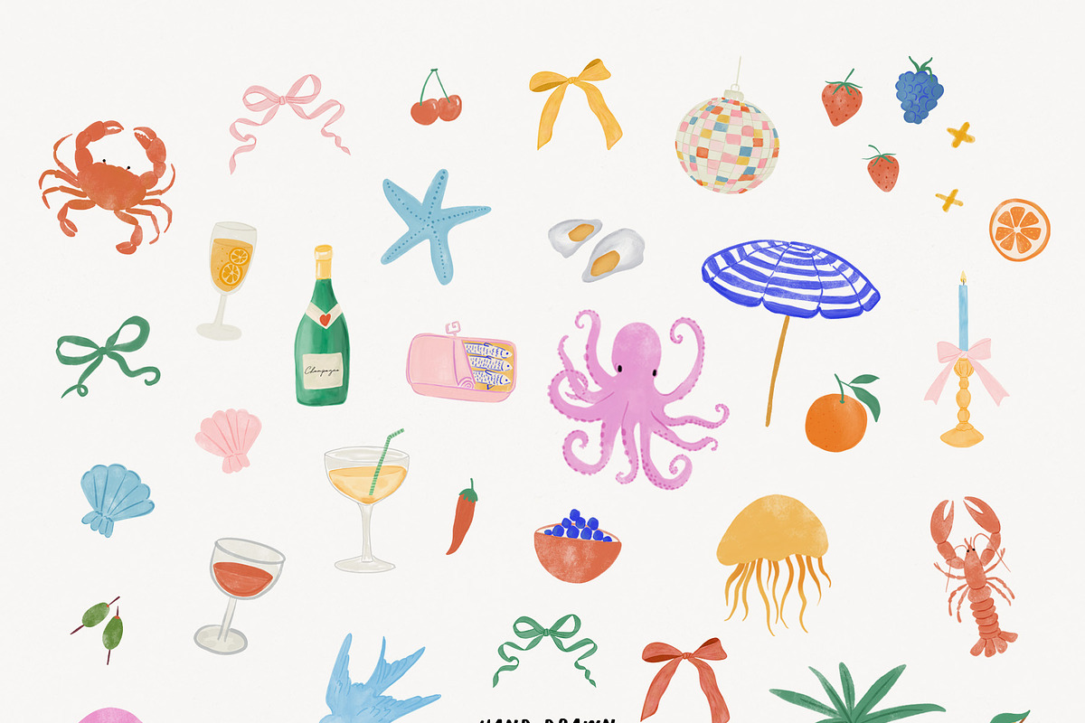 Whimsical Illustration & Frames, an Object Graphic by Essentially Nomadic (Photo 6 of 15)