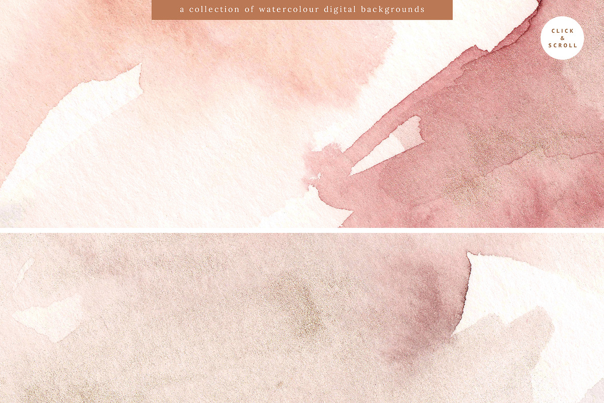 Allure Watercolour Art Backgrounds, a Texture Graphic by eclosque (Photo 6 of 14)
