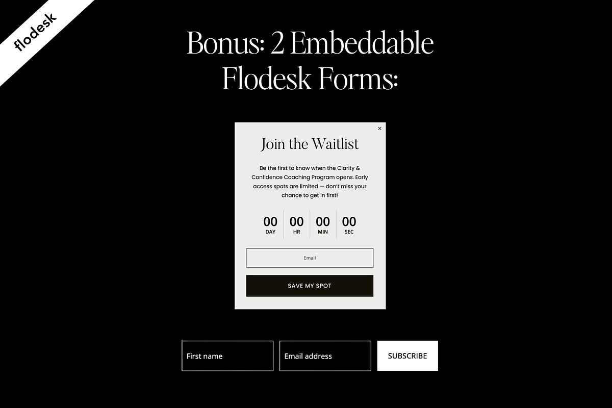 Flodesk Email Templates | Comino, an Email Template by Designorina (Photo 6 of 9)