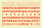 Vetrix - Bold Sans Serif Font, a Sans Serif Font by roomspace creative lab (Thumbnail 11 of 11)