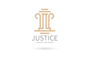 Justice logo, a Branding & Logo Template by Logocreative (Thumbnail 1 of 3)