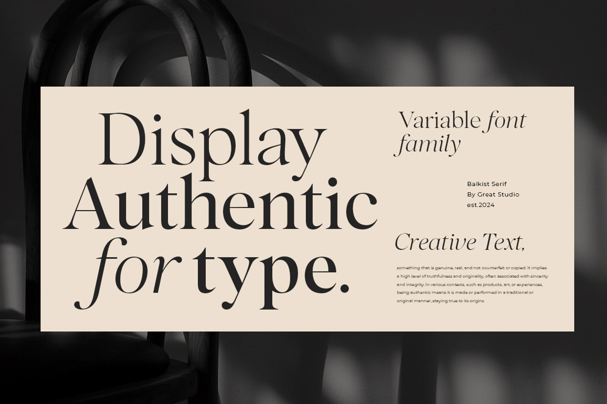 Balkist - 12 Font Family, a Serif Font by Mulkan Nazir (Photo 5 of 15)