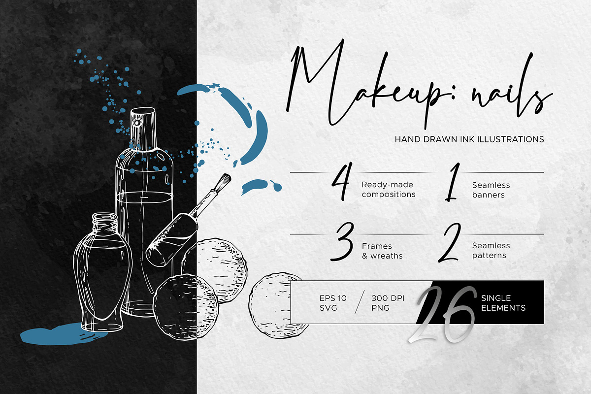 Makeup & cosmetics: nails, an Object Illustration by MsFlaffy (Photo 1 of 8)