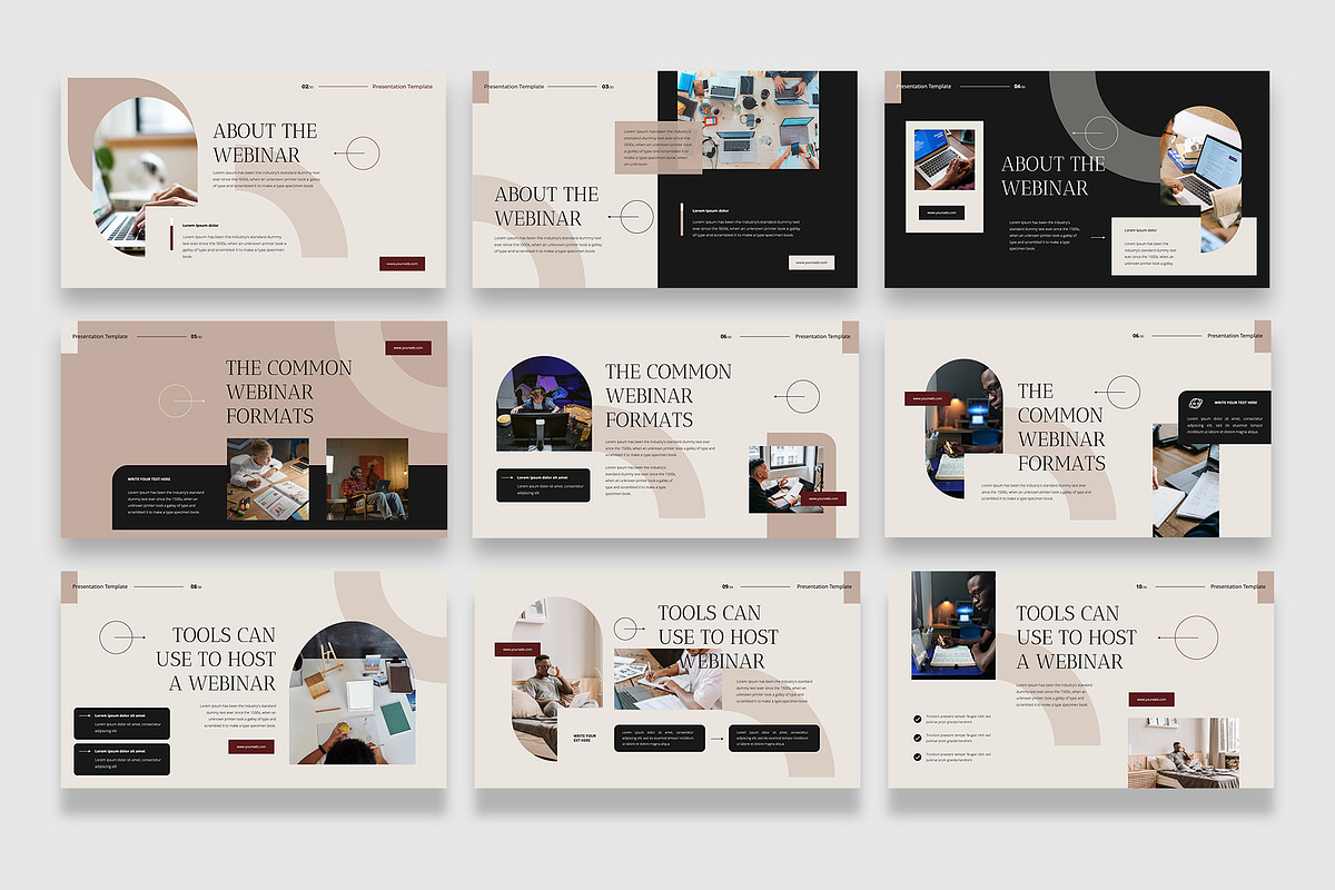 Webinar PowerPoint Template, a Presentation Template by Boinah Studio (Photo 5 of 6)