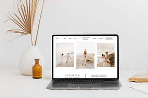 Cindy - Boho Showit Website Template