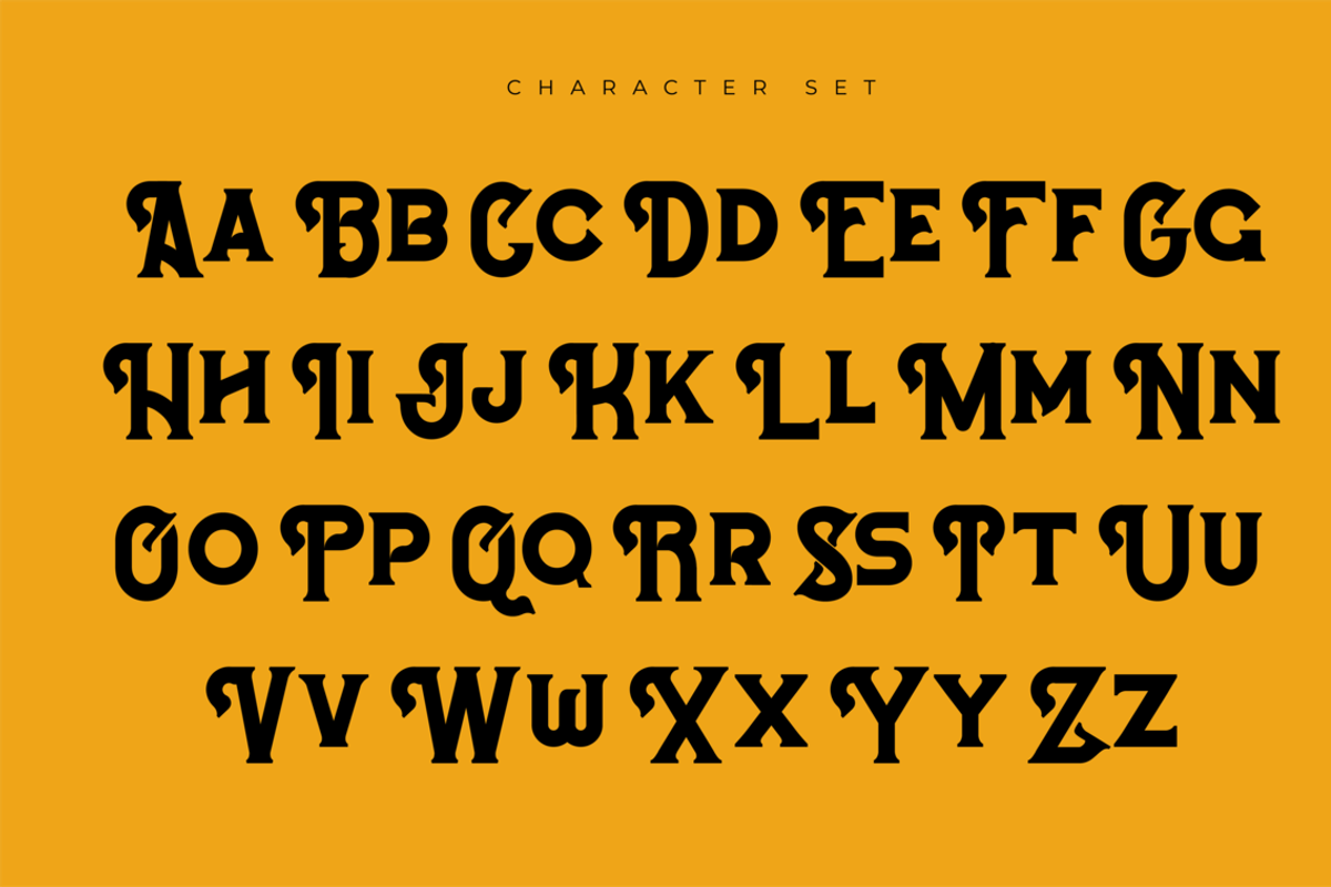 Aurorise - Bold Display Font, a Font by Hanstype.com (Photo 2 of 10)