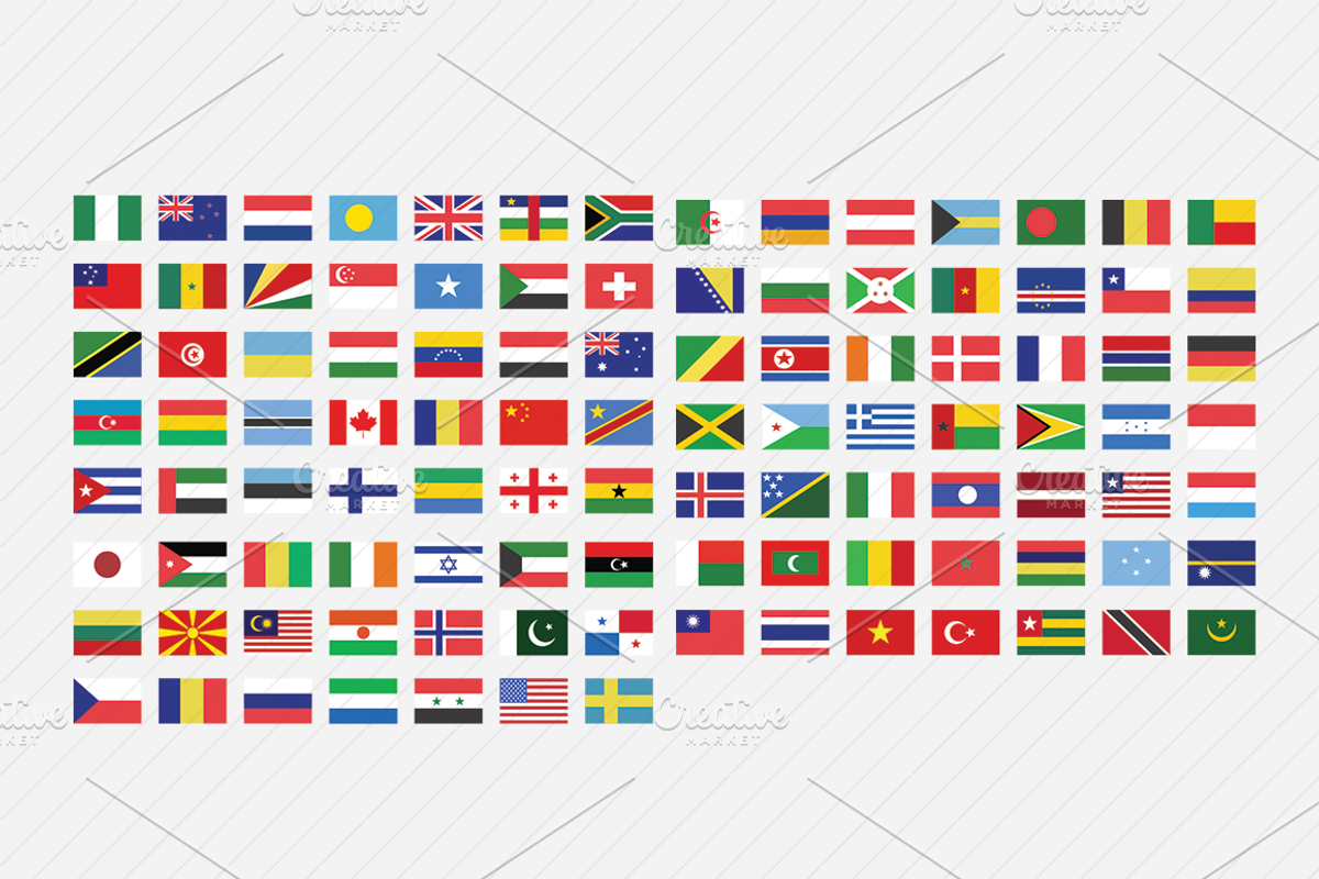315 World Flags Set preview 4