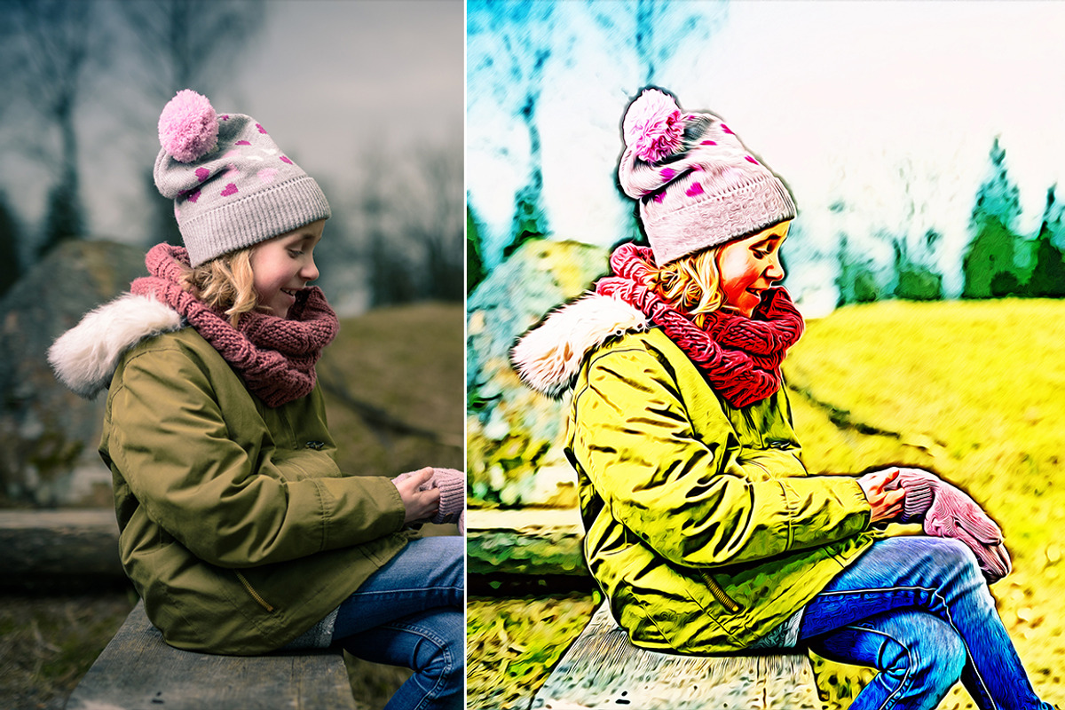 (50% OFF) Oil Paint Infusion Action, an Action Add-On by Linspace (Photo 5 of 9)