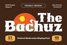 The Bachuz | Serif Classic Modernism