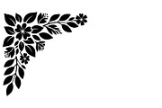 Floral Corner Ornament Clipart Bundl, an Illustration by Creativeshirt (Thumbnail 11 of 48)