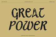 CS Rawline Stamp, a Sans Serif Font by Craft Supply Co. (Thumbnail 3 of 8)