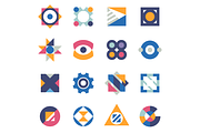 16 Abstract Icons, a Branding & Logo Template by Youhhou (Thumbnail 3 of 4)