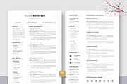 Word Resume & Cover Letter Template, a Resume Template by UpSolution (Thumbnail 2 of 5)