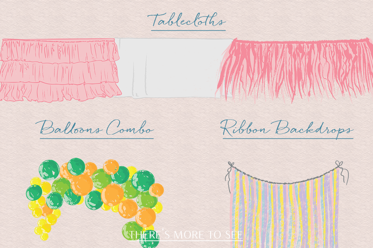 Party Mood Board Creator, a Decorative Illustration by Lovalù® (Photo 10 of 12)