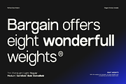 GC Bargain – Modern Sans Family, a Sans Serif Font by Glyphonic (Thumbnail 8 of 15)