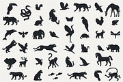 Geometric Animals | Cut-out Vectors, an Object Graphic by line & plane (Thumbnail 2 of 8)