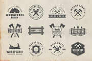 Vintage Carpentry Emblems part 2, a Branding & Logo Template by AkimD (Thumbnail 4 of 10)