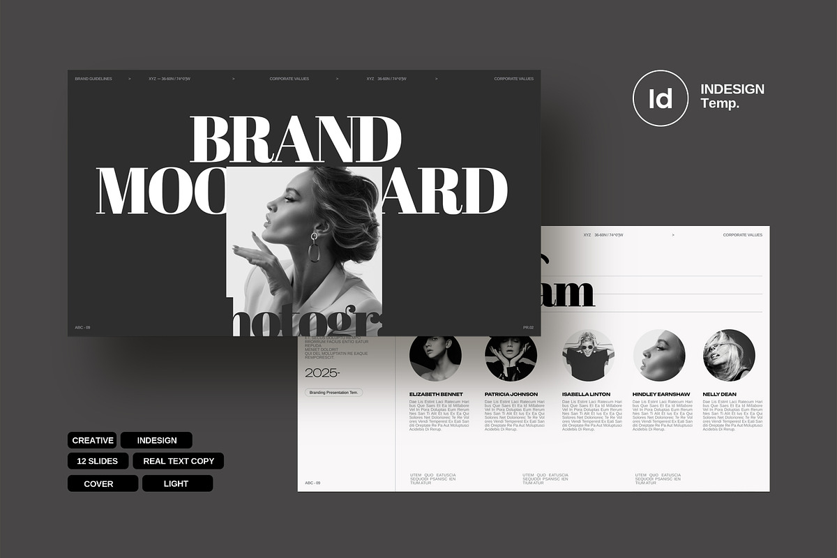 Brand Mood Board Presentation, a Presentation Template by Work_Stock (Photo 1 of 7)