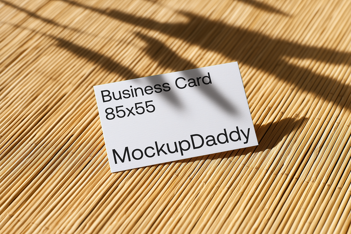 12 AI-Generated Business Card Mockup, an Advertising Mockup by Mockupdaddy (Photo 8 of 13)