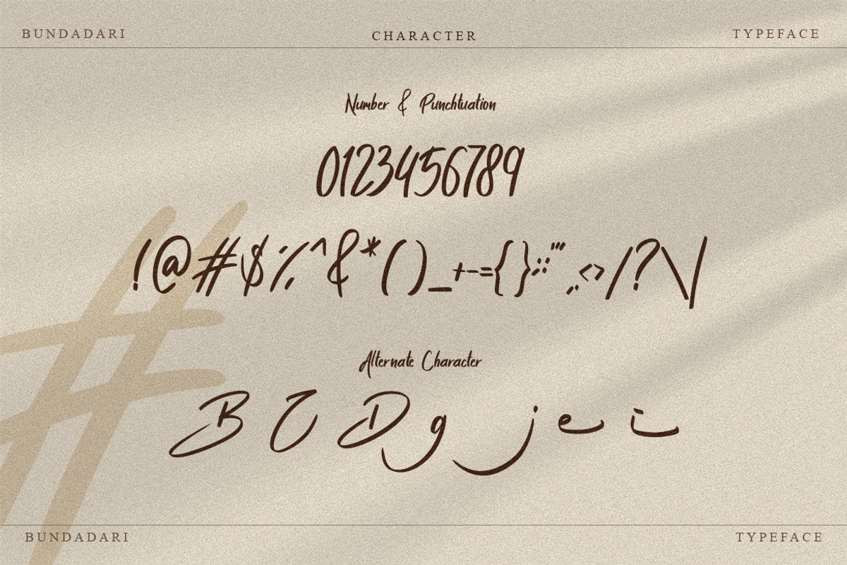 Bmegavi - Modern Display Font, a Script Font by Luna Shop (Photo 2 of 7)