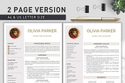 Resume Template with Photo, a Resume Template by Klamp Studio (Thumbnail 3 of 9)