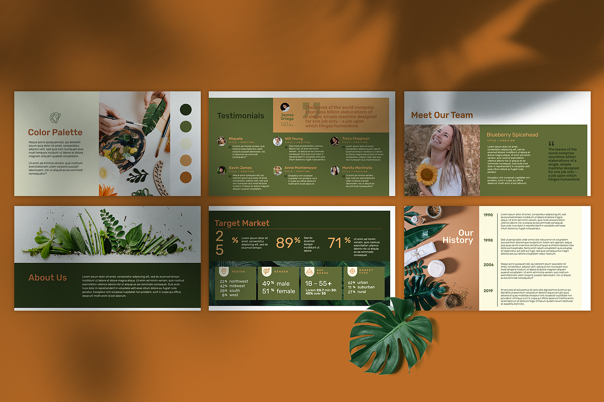 Botanicare Presentation Template, a Presentation Template by theBrandLab.io (Photo 5 of 7)