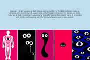Bold Abstract Character & Pop Art, an Abstract Photo by AI Petr Creative Agency (Thumbnail 2 of 7)