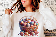 Easter eggs clipart bundle, an Illustration by SinaCreation (Thumbnail 10 of 11)