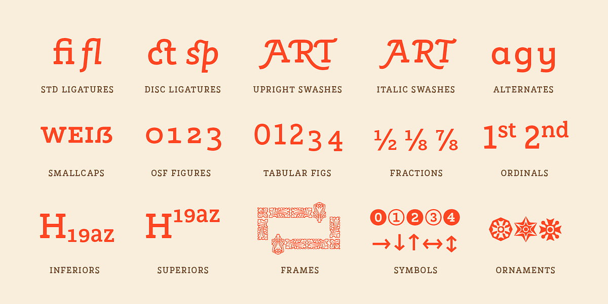Rogliano Pro, a Slab Serif Font by Untype (Photo 10 of 26)