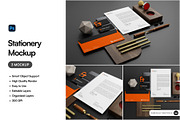 Stationery Mockup, an Advertising Mockup by SLAB! Design (Thumbnail 1 of 5)