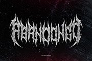Monkey Rhumble | Metal Font, a Blackletter Font by WingBuk (Thumbnail 5 of 12)