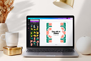 Modern Flora | Wall Art Creator, an Object Graphic by Leleka.Store (Thumbnail 18 of 20)