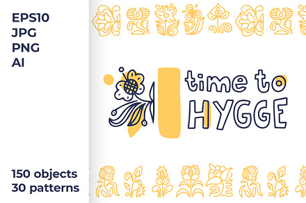 Hygge elements and patterns